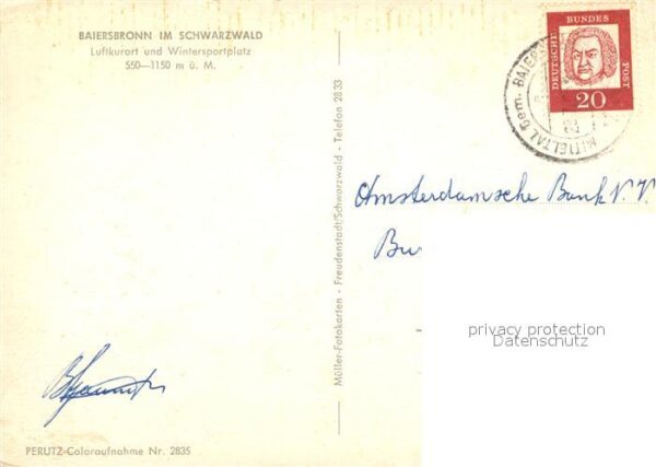 Baiersbronn Schwarzwald Panorama – Bild 2