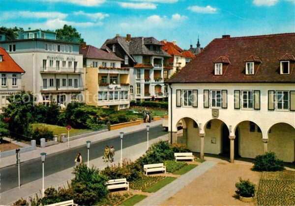 Bad Salzuflen Parkstrasse und Kurhaus