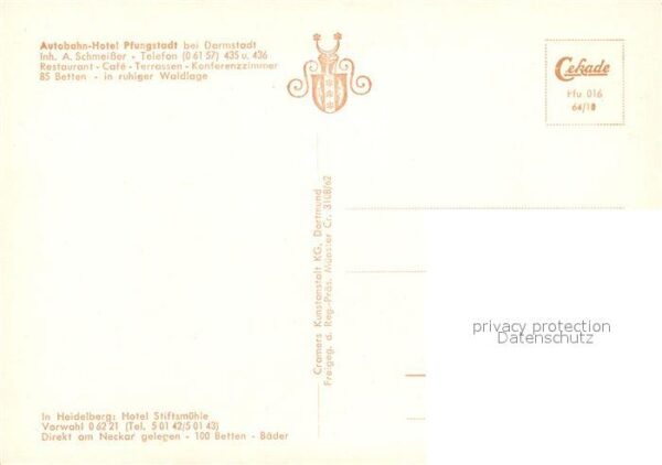 Pfungstadt Autobahnhotel Fliegeraufnahme – Bild 2
