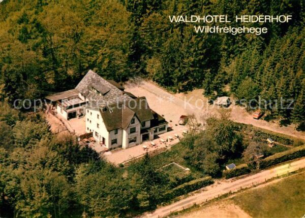Obersteinebach Waldhotel Heiderhof Fliegeraufnahme