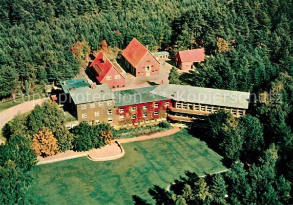 Hanstedt Nordheide Heidesanatorium Uhlenbusch Fliegeraufnahme