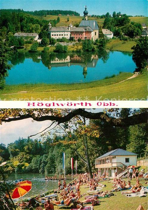 Hoeglwoerth Kirche Teich Schwimmbad