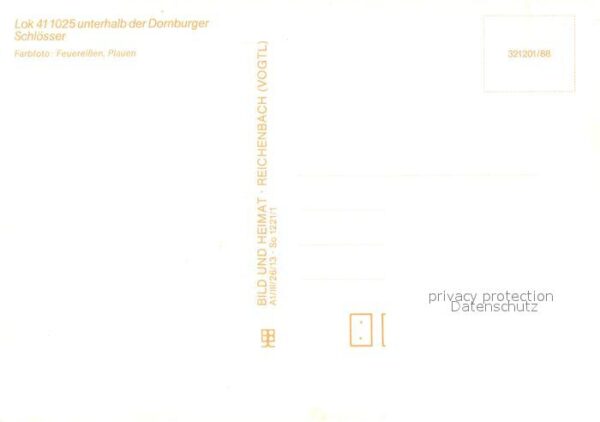 Dornburg Saale Lok 4111025 unterhalb der Dornburger Schloesser – Bild 2