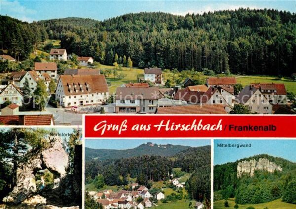 Hirschbach Oberpfalz Panorama Noristoerle Mittelbergwand