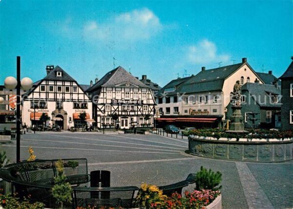 Brilon Marktplatz Brunnen