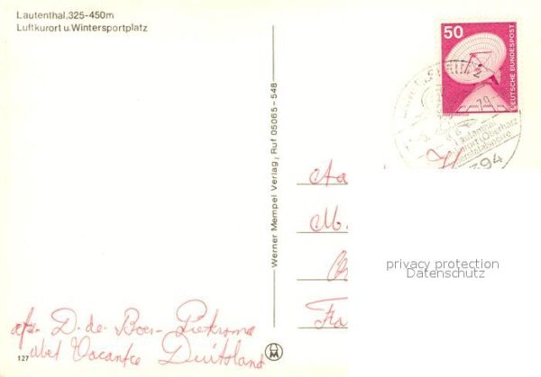 Lautenthal Harz Ortsansicht – Bild 2