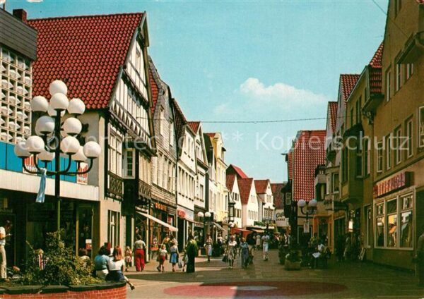 Luebbecke Westfalen Fussgaengerzone