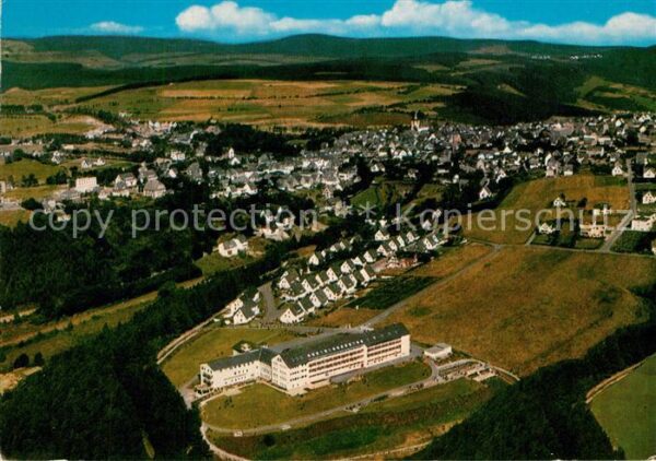 Winterberg Hochsauerland Fliegeraufnahme