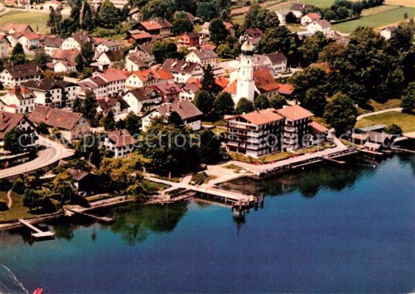 Seeshaupt am Starnberger See Fliegeraufnahme