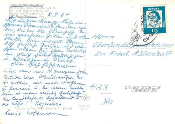 Gras-Ellenbach Heinrich Gluecklich Haus Fliegeraufnahme – Bild 2