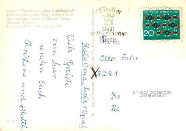 Bad Kohlgrub Kurhotel Sanatorium Der Schillingshof – Bild 2