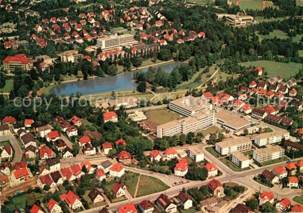 Bad Salzuflen Fliegeraufnahme mit Kurklinik Lipperland und Hotel Maritim