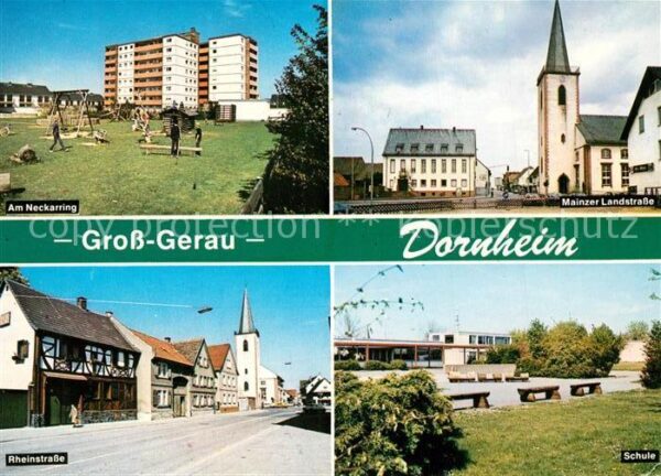 Dornheim Hessen Am Neckarring Mainzer Landstrasse Rheinstrasse Schule
