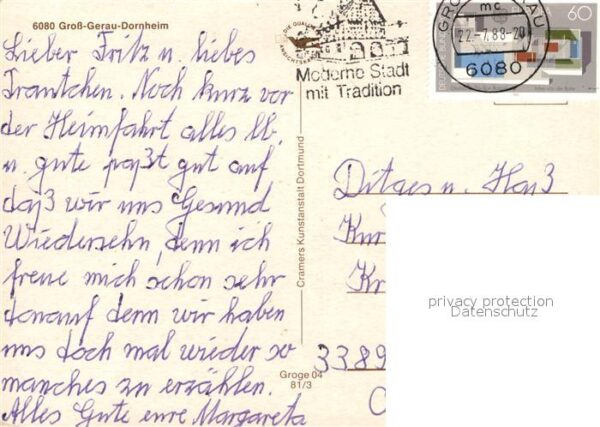 Dornheim Hessen Am Neckarring Mainzer Landstrasse Rheinstrasse Schule – Bild 2