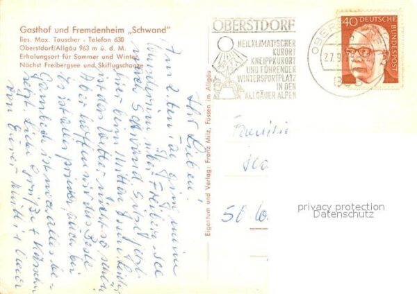 Oberstdorf Gasthof Cafe Schwand – Bild 2