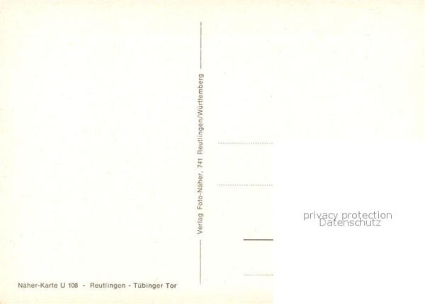 Reutlingen BW Tuebinger Tor – Bild 2