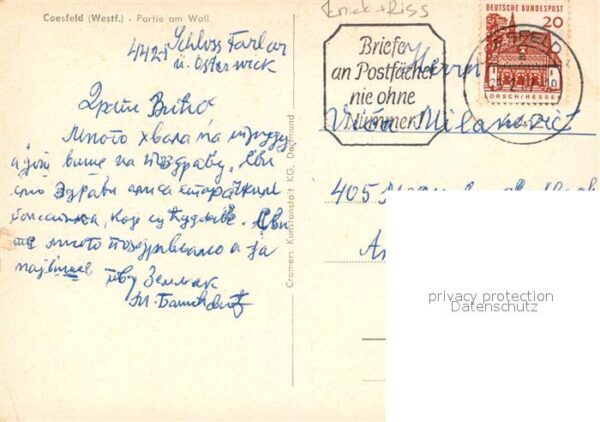 Coesfeld Partie am Wall – Bild 2