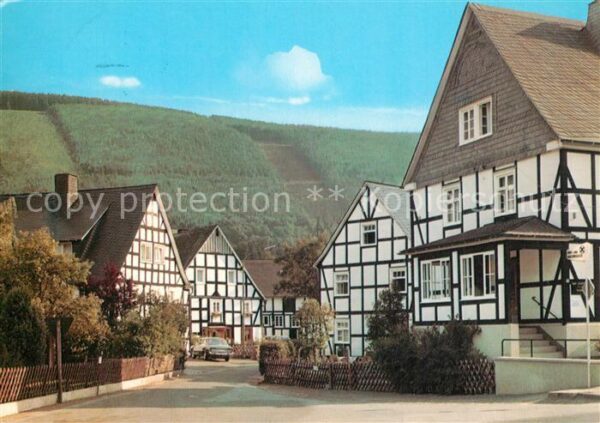 Saalhausen Sauerland Dorfpartie