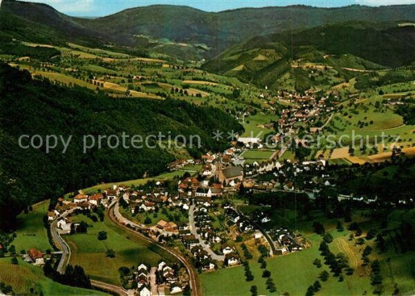 Oberharmersbach Fliegeraufnahme