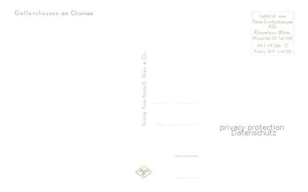 Gollenshausen Chiemsee Fliegeraufnahme – Bild 2