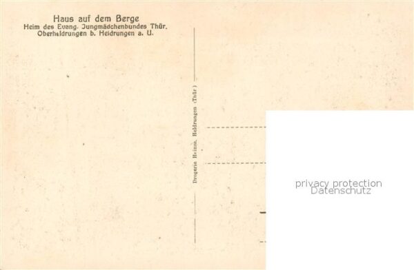 Heldrungen Haus auf der Berge – Bild 2