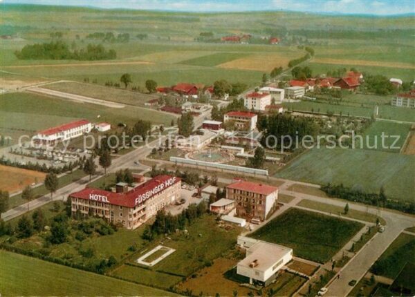 Fuessing Bad Fliegeraufnahme Hotel Restaurant Fuessinger Hof