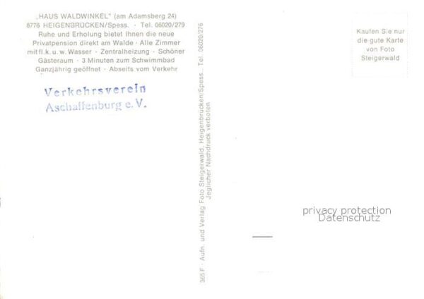 Heigenbruecken Haus Waldwinkel – Bild 2