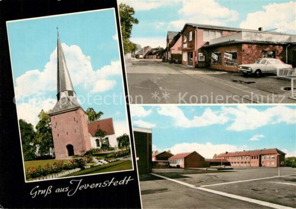 Jevenstedt Kirche Stadtansichten
