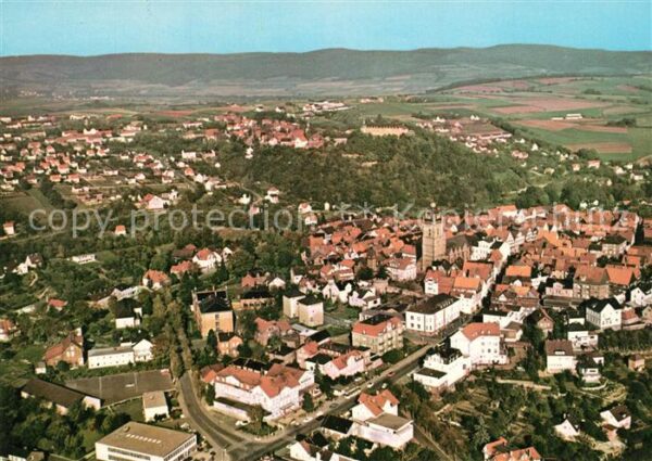 Bad Wildungen Fliegeraufnahme