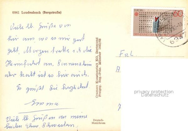 Laudenbach Bergstrasse Fliegeraufnahme – Bild 2