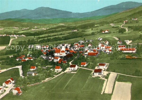 Berg Hausstein Fliegeraufnahme