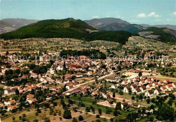 Zell Harmersbach Fliegeraufnahme
