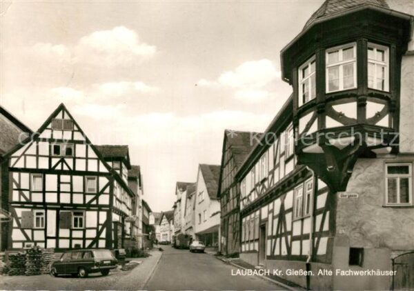 Laubach Hessen Alte Fachwerkhaeuser