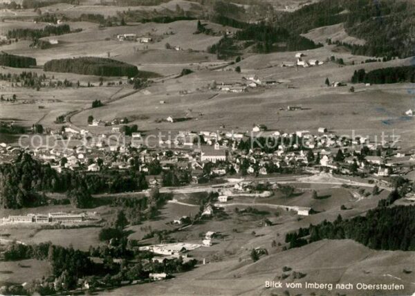 Oberstaufen Fliegeraufnahme