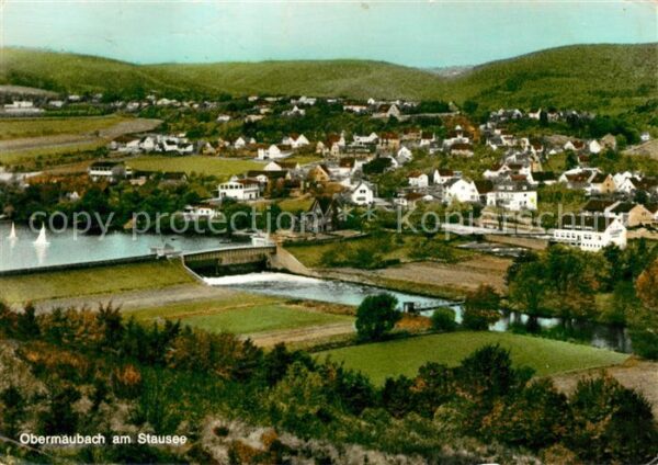 Obermaubach Stausee Fliegeraufnahme