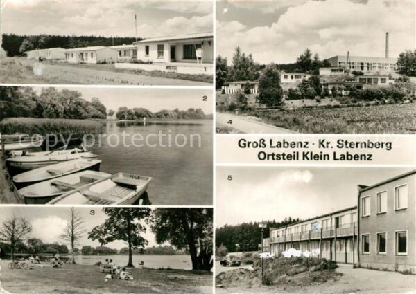 Gross Labenz Bungalows des FDGB Erholungsheims Willi Schroeder Klein Labenzer Se