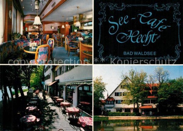Bad Waldsee See-Cafe Hecht Gaststube Uferpromenade