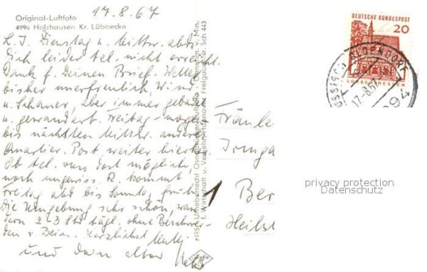 Holzhausen Luebbecke Fliegeraufnahme – Bild 2