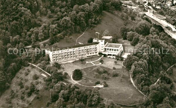 Urach Bad Fliegeraufnahme Haus auf der Alb