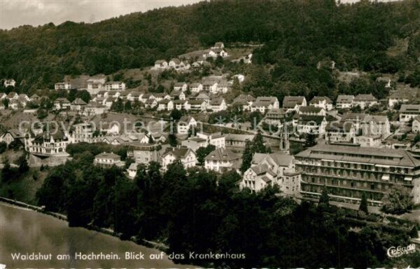 Waldshut-Tiengen Krankenhaus Fliegeraufnahme