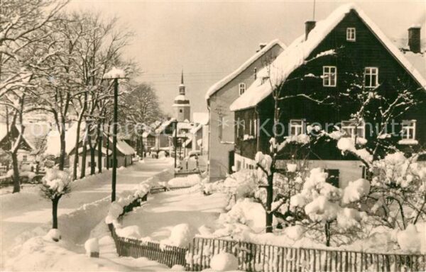 Sosa Erzgebirge Strasse der Deutsch Sowjetischen Freundschaft