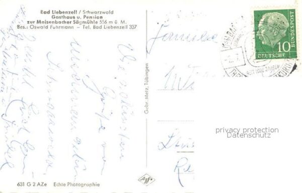 Bad Liebenzell Gasthaus Pension zur Maisenbacher Saegmuehle – Bild 2