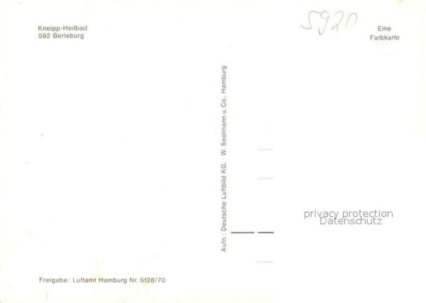 Berleburg Bad Fliegeraufnahme – Bild 2
