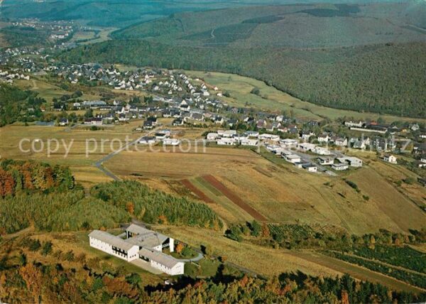 Burbach Siegerland Fliegeraufnahme Jugendherberge