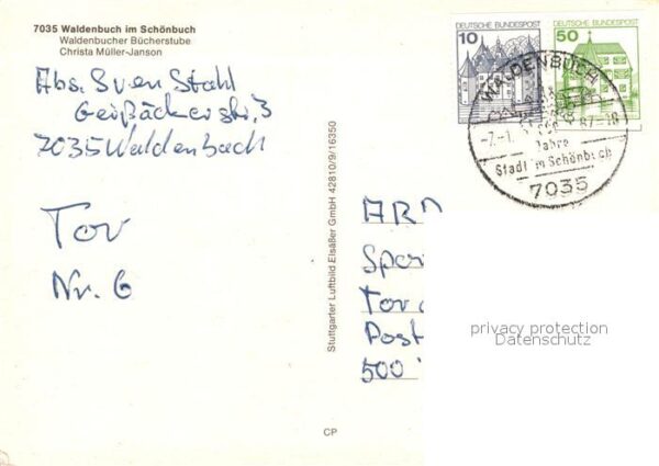 Waldenbuch Fliegeraufnahme – Bild 2
