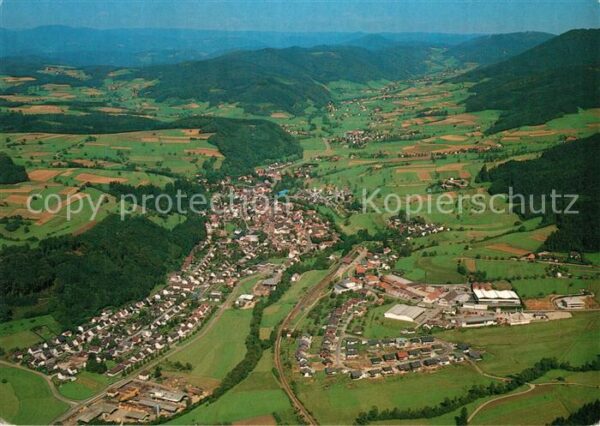 Elzach Fliegeraufnahme