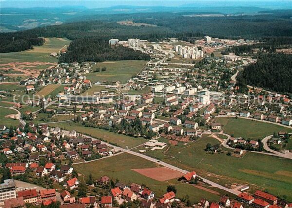 St Georgen Schwarzwald Fliegeraufnahme Seebauernhoehe