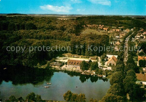 Neukloster Niederelbe Fliegeraufnahme Beckmanns Klosterkrug