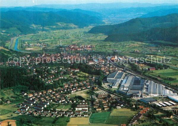Gengenbach Fliegeraufnahme