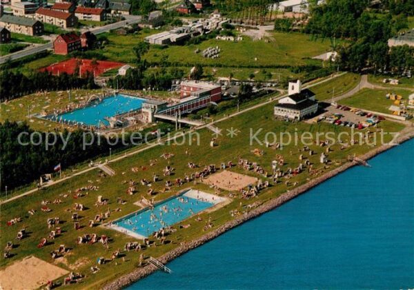 Toenning Nordseebad Fliegeraufnahme